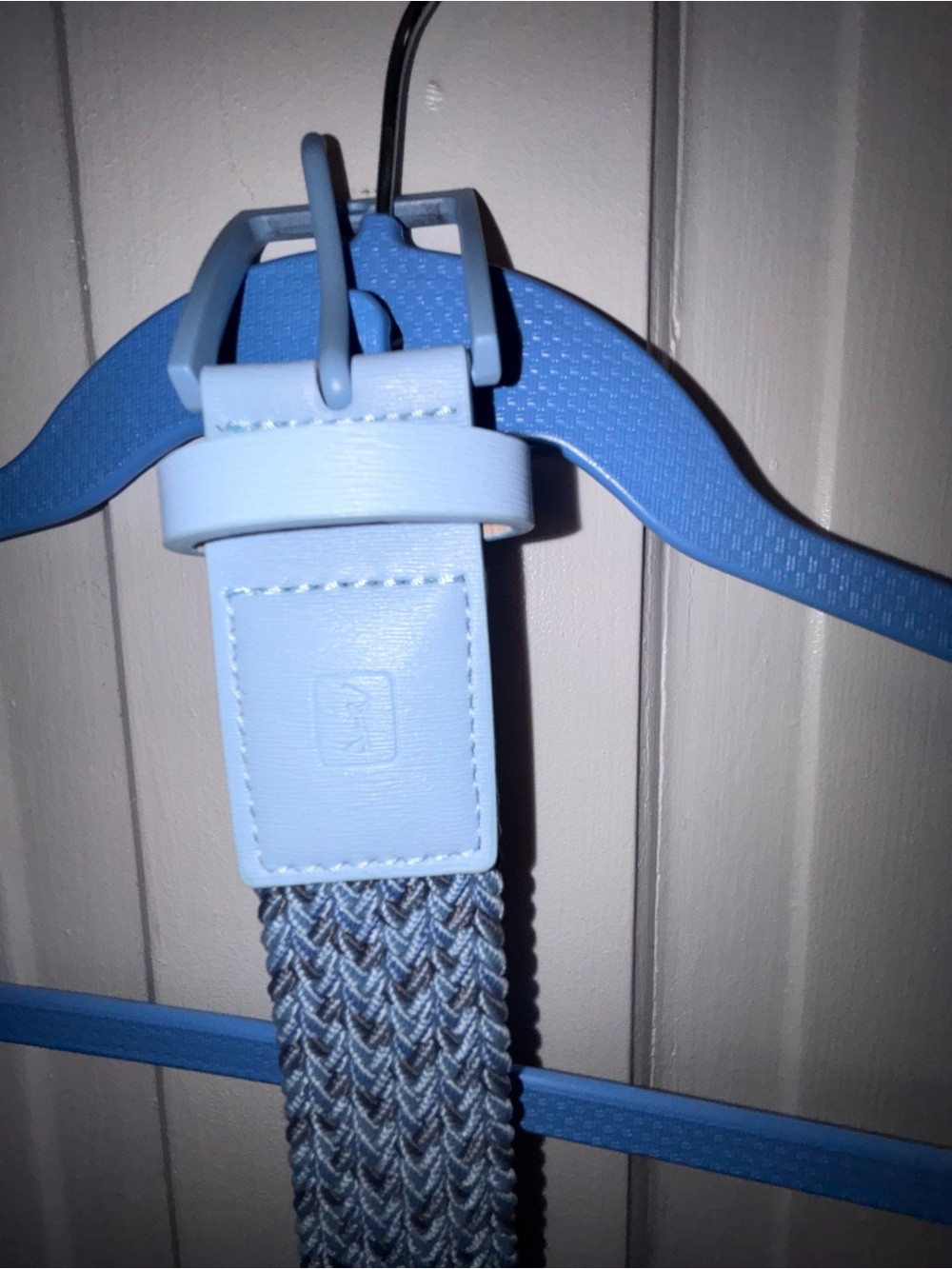 Light Blue Foot Joy Braided Woven Belt for Men size 42-44 New with tags